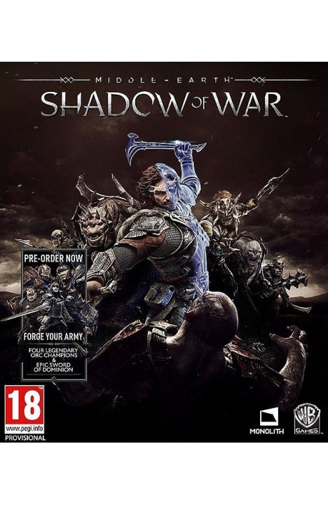 Middle-earth: Shadow of War - Steam OFFLINE ONLY